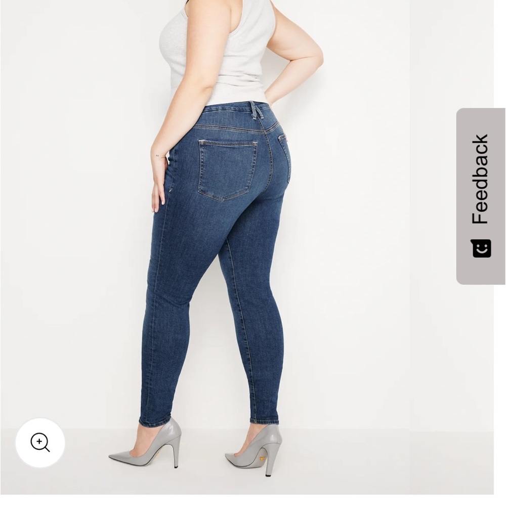 Good American Dark Blue Skinny Jeans